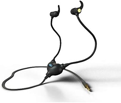 EMF Radiation Free Headset with Headclip (Black)