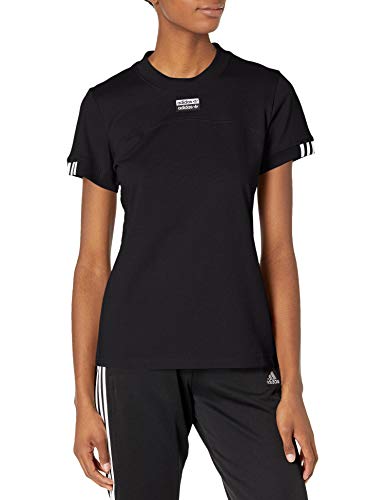 adidas Originals womens Tee Black Large