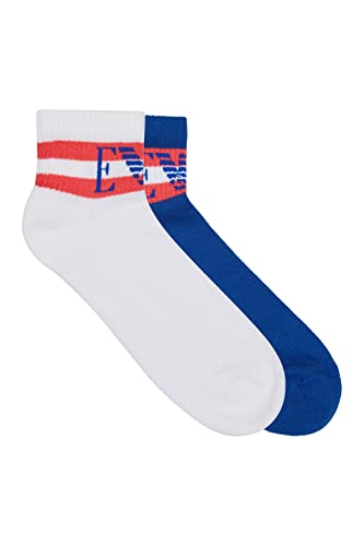 Socquettes Emporio Armani homme lot de 2 paires en coton extensible