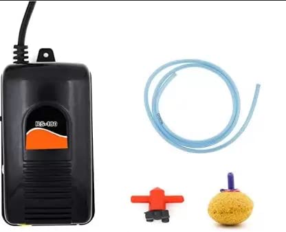 Animaux Basic Aquarium Oxygen Air Pump Motor Beginner Kit Set for Fish Tanks Air Aquarium Pump (B0B8H66GCP) Amazon Price History, Amazon Price Tracker