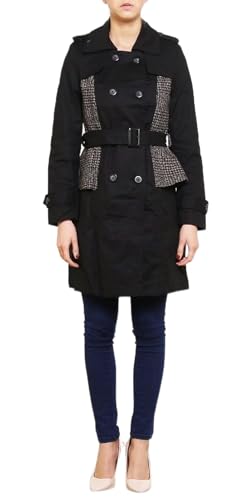 Trench femme noir XL idéal pour vos sorties citadines