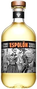 Espolon Reposado Super Premium Tequila 70 cl, 40% ABV, 100% Blue Weber Agave, Aged In American Oak Barrels, Delicate And Complex, Enjoy Neat, On The Rocks, Or In A Margarita