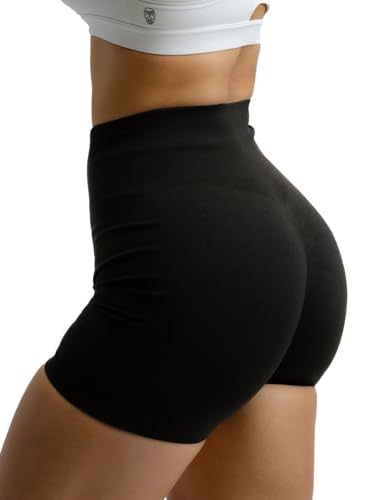 Image of Gymreapers Infinity Seamless Workout Shorts High Waist Biker Shorts for Women Athletic Gym Running Pilates Yoga Sport Short