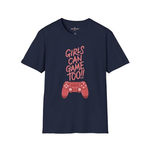 Girls Can Game Too t-shirt gamer femme qui affirme votre style geek
