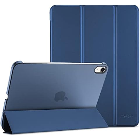 ProCase for iPad 10th Generation Case 2022 iPad 10.9 Inch Case, iPad 10 Case Slim Stand Hard Shell Back Protective Smart Cover for 10.9” iPad 10th Gen 2022 Release -Navy Cover
