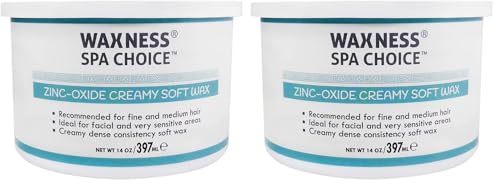 Miniatura 4 de Waxness Spa Choice Cera cremosa suave de óxido de zinc 14 oz  13.4 fl oz