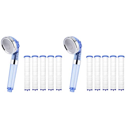 Youbones 2 x 3 velocidades salida de agua de alto valor residual eliminación PP cartucho de sedimento filtro de ducha filtrada ducha pura