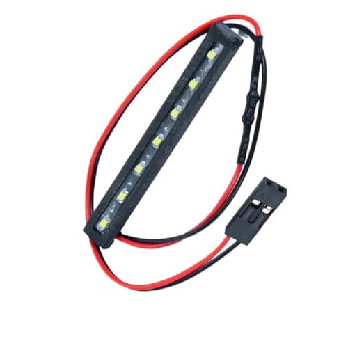 Luces Vehículo RC Axial SCX24 piezas de repuesto y barra de techo actualización 1/24