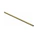 Stanley National N215-236 Stanley Round Rod, 3/16 in Dia X 36 in L, Solid, Brass