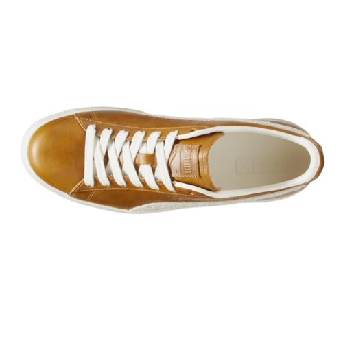 PUMA Mens Clyde Paris Lace Up Sneakers Shoes Casual - Brown4