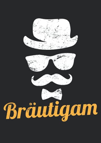 Notizbuch A5 liniert mit Softcover Design: Bräutigam Ehemann Junggeselle...