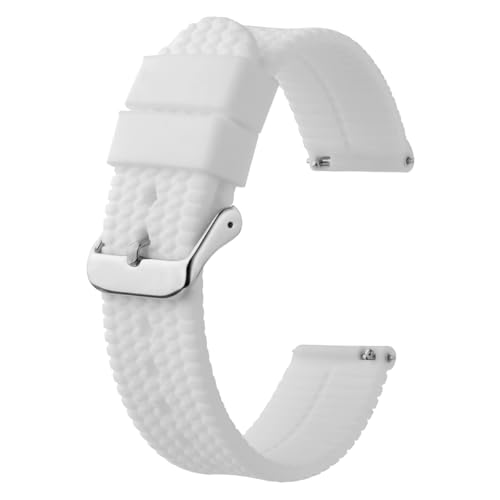 Bracelet de montre silicone 18mm 20mm 22mm rechange montre homme rapide