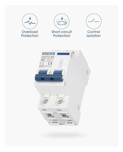Éviter les surcharges solaires avec le disjoncteur miniature CC 2P 1000V - 4