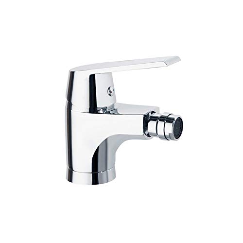 Ramon Soler 60B300730 Cártago - Grifo de bidé con el aireador orientable, acabado cromado Diamond Finish, ahorro de agua S2 del 50%, limitador en temperatura y anticorrosión patentado Cover