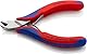 KNIPEX Elektronik-Vornschneider mit Mehrkomponenten-Hüllen 115 mm 64 42 115 SB