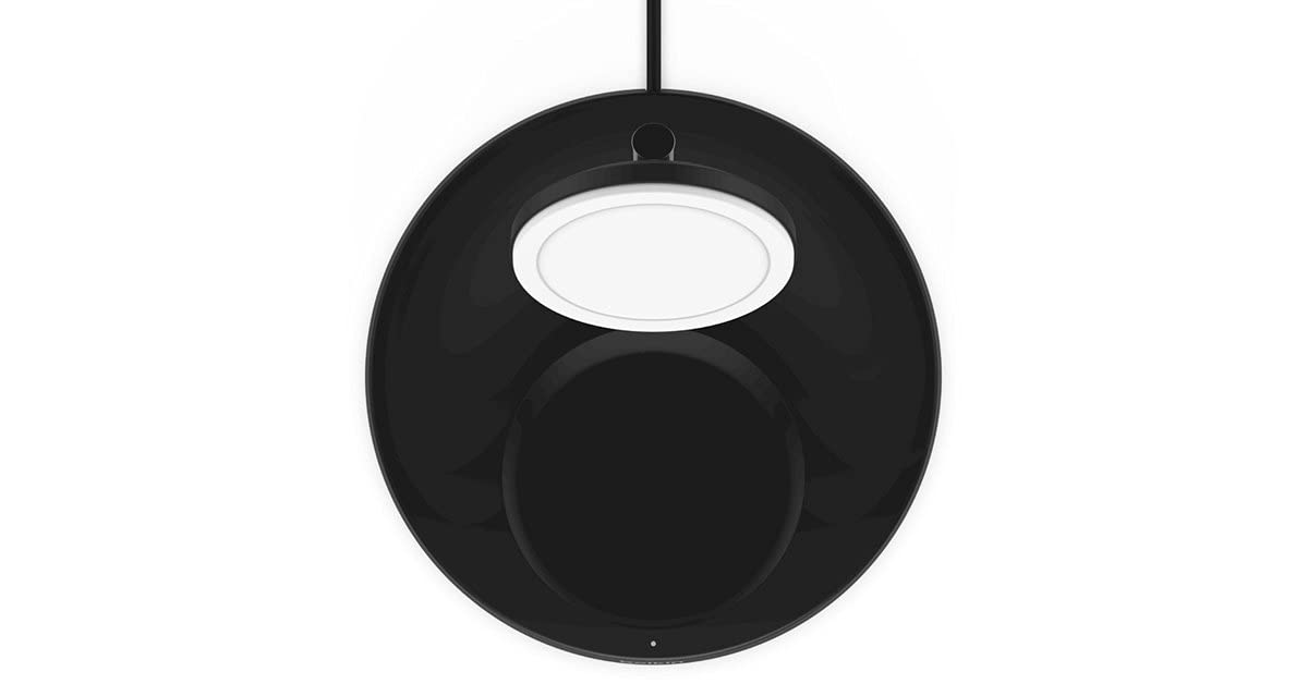 Belkin Cargador Inalámbrico 2 en 1 con MagSafe (Carga Rápida de 15 W, Soporte de Carga para la Serie iPhone 14, 13, AirPods y Otros Dispositivos con MagSafe, Adaptador de Corriente Incluido), Negro