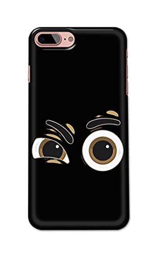 Image of PRINTFIDAA Funky Expression of Cartoon Eyes Printed Designer Hard Back Case Cover for iPhone 7 Plus (5.5 inch) / iPhone 8 Plus (5.5 inch), A1784, A1661, A1785 -(VS) MVN1004