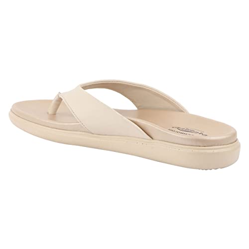 Image of Medifeet Women's Leather Thong Slippers