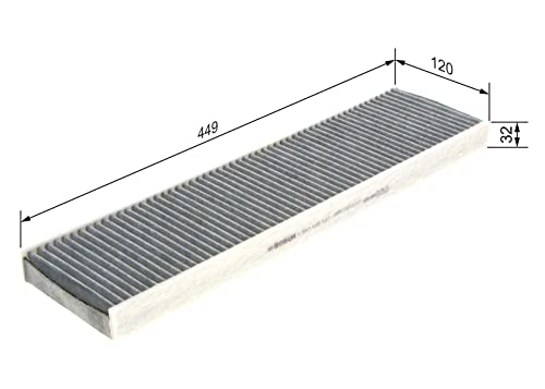 Filtro de carbón Bosch R5537 contra olores desagradables y polvo para aire limpio 3