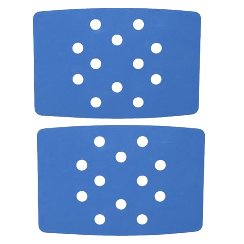Fabater Shower Chair Pad, 14 x 9.5 inch Padded Shower Bench Cushion Cover, Non Slip Coldproof Stickable Soft Foam Pad, Fit Bath Chair, Water Proof Showers Stool Seat Mat for Elderly