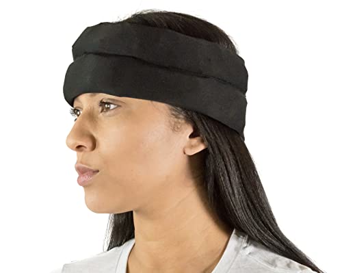 Headache Hat Halo, Migraine And Headache Relief Hat Wrap, Wearable Ice Pack Headband, Soft And Flexible Cold Compress For Tension, Pain, Long Lasting Cold Ice Therapy (One Size) #TOP4