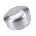 Hemoton Insulated Stainless Steel Rice Bowl Salad Bowl with Lid Heavy Duty Household Utensils for All Meals