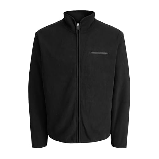 JACK & JONES Jcofusion Fleece Sweat Zip High Neck