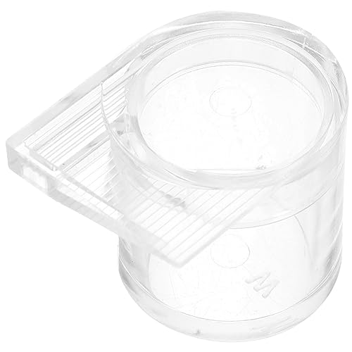 GALPADA Water Feeder Bowl Acrylic Nest Water Cup for Easy Feeding Small Portable and Easy to Clean High Stability and Functional Design