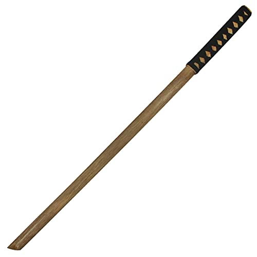 AUXIER Laido Kendo Practice Katana Wooden Juhe Dao,Japanese Wooden Training Katana Sword,39 inches Wooden Practice Katana for Training