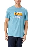 T-Shirt s.Oliver Men\'s 130.10.205.12.130.2113390 T-Shirt, türkis 63D1, M