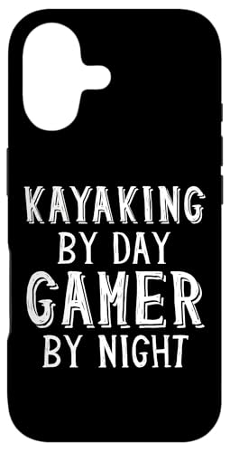 Kayaking By Day Gamer By Night Kayaker Gear Summer Kayak �X�}�z�P�[�X iPhone 17 �p