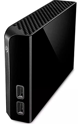 Image of Seagate Backup Plus Hub 6 TB Desktop HDD - USB 3.0 for Windows and Mac, 3 yr Data Recovery Services, Desktop Hard Drive with 2 USB Ports, 6 Month Mylio Create and Dropbox Plan (STEL6000300)