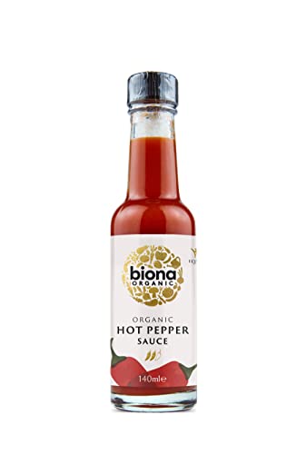 Biona Organic Hot Pepper Sauce 140ml-3 Pack image 3