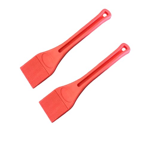 2Pcs Double Glazing Shovel - Plastic Shovel Glazing Paddle Window Cleaning Tool with Ergonomic Handle | Stain-Resistant Heavy-Duty for Home & Office Use