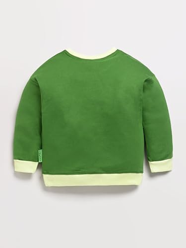 Image of Baby Boys Sweatshirt | Soft Cotton Pullover Top for Winter | Cute & Cozy Casual Wear for Kids