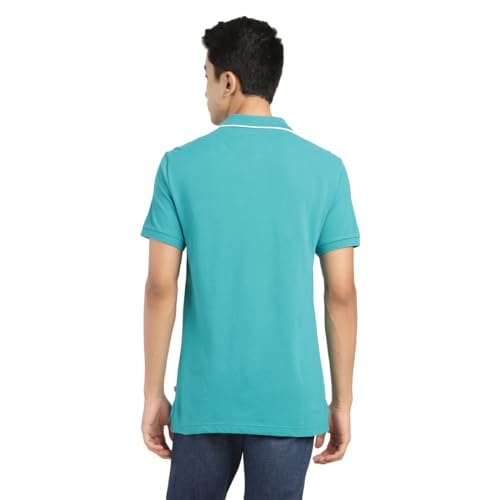 Image of Levi's Men's Regular Fit Solid Polo T-Shirt