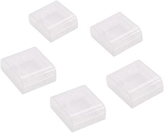 Bettomshin 2 x 16340 Battery Storage Case Holder Organizer Box Transparent 5Pcs