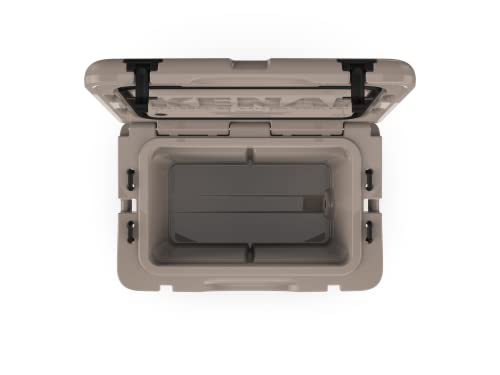 Kenai 25 Cooler | 25 Qt Ice Chest Durable Rotomolded Insulated | Made In Usa | Warranty For Life | For Beach Boat Camping Fishing Hunting | K25 | Tan #TOP5