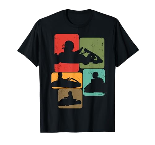 Go Karting Tshirt for Go Kart Driver | Retro Girls