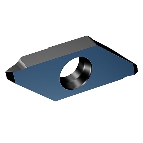 Pramet TN 22NN600TR:T8030 Carbide Indexable Internal Threading Insert, Multi-Material (P30,M25,K30), Pitch 6.00 mm, 3 Cutting Edges (pack of 5)