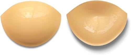 Bra Inserts Invisible Lift Inserts Double-Sided Sticky Bra Instantly Lift and Boost Suitable for All Cup (Skin Colour, 2Pcs One Size)