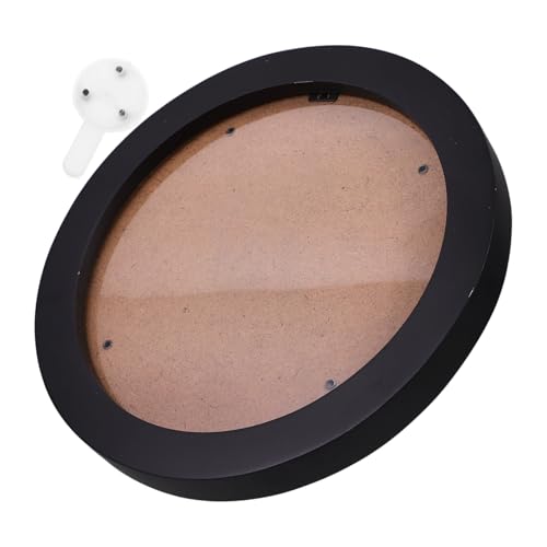 HOOTNEE Black Embroidery Frame Round Photo Frame for Hoop Sturdy Stand Ideal for Home Decor Birthday Present