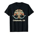 Orgullo Oregoniano. Arte de tótem de Thunderbird tribal nativo americano del océano del Pacífico costero del noroeste Estilo tradicional de Haida india para observadores de aves, aves, águilas y amantes de los pájaros en Oregón.
