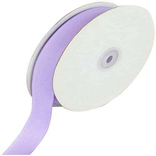 Creative Ideas 50-Yard Solid Grosgrain Ribbon, 5/8-Inch, Lavender