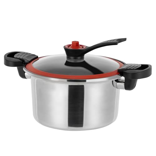 Micro Pressure Cooker 304 Stainless Steel, Large Capacity
