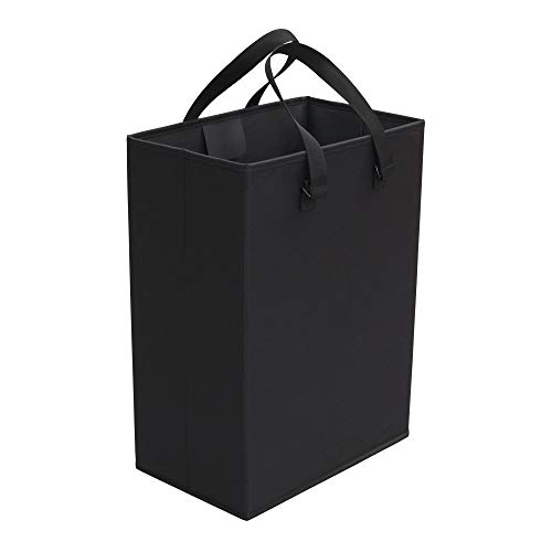 Household-Essentials-Black-Recycler-Bag-Reusable-Grocery-Bin