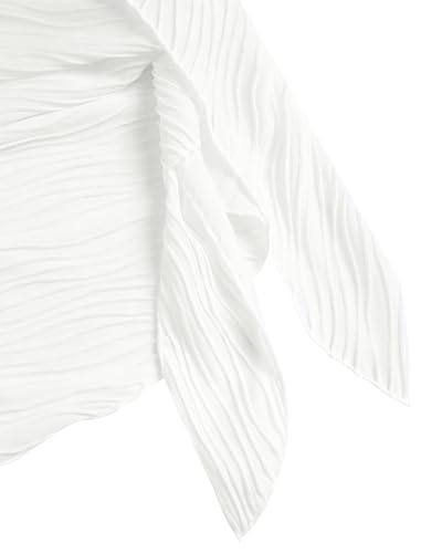 Image of ZAFUL Boho Beach Cover Ups for Women Sarong Coverups Sheer Bikini Chiffon Wraps Skirts for Swimwear