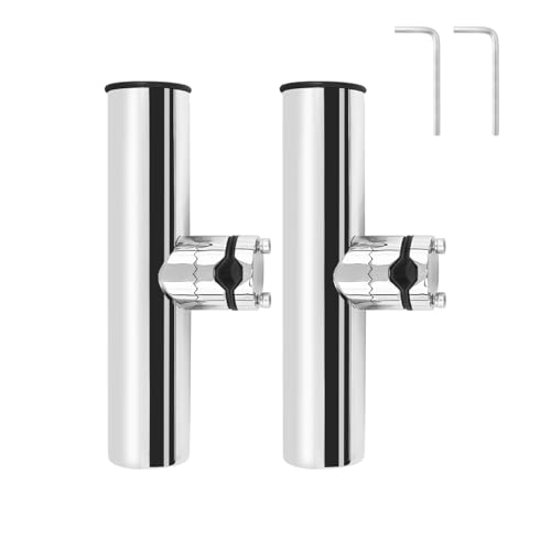 RAKU bhz_[ Dp SUS316XeX 2Zbg Nv Dƒu 360°px Kтɂ JǍD tȒP PVCV[gt oCN(2Zbg, 19~25mm)