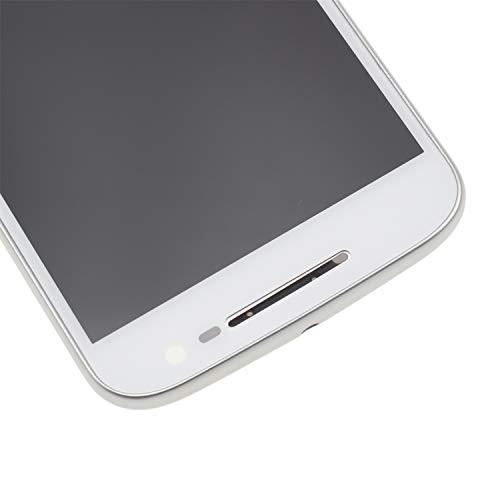 Image of Pre Install LCD Display Touch Screen Assembly with Frame Replacement for Motorola Moto G4 Plus XT1640 XT1642 XT1643 White