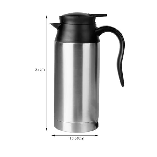 EIMZU Wasserkocher 12 Volt Auto, 750ml Auto Wasserkocher, Wasserkocher Auto Zigarettenanzünder,12v Wasserkocher, Auto Wasserkocher 12v Schnell, Reisewasserkocher Auto, für Heißwasserkaffee